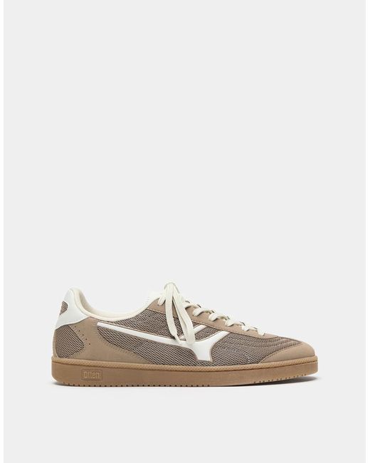 Baskets texturées rétro Pull&Bear pour homme en coloris Brown