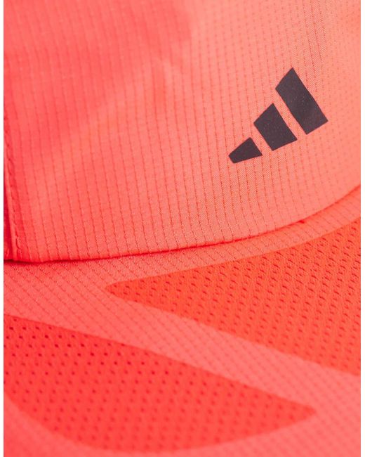 Adidas Originals Pink Adidas Running Adizero Lightweight Climacool Cap