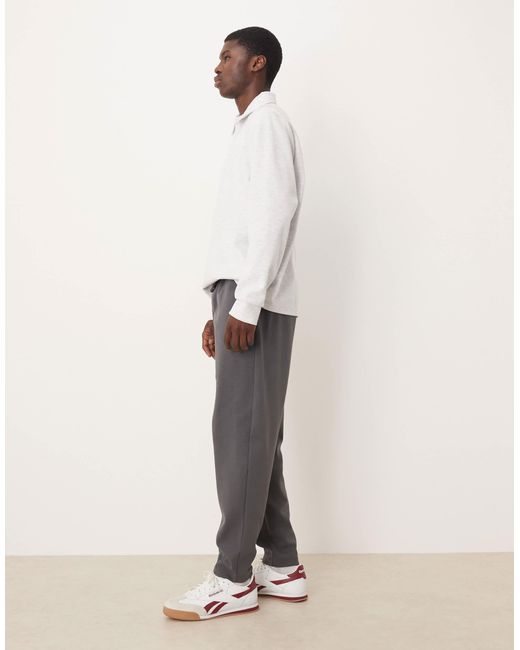 ASOS – schmal zulaufende jogginghose in Gray für Herren