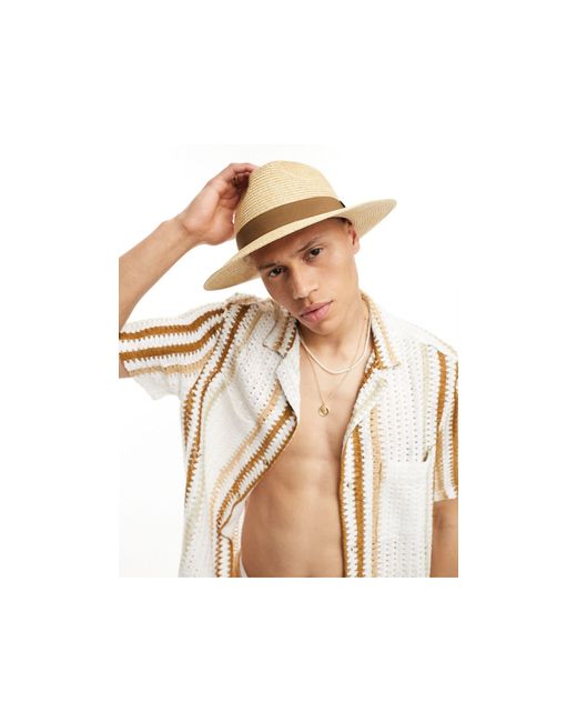 Sombrero ASOS de hombre de color Neutro | Lyst