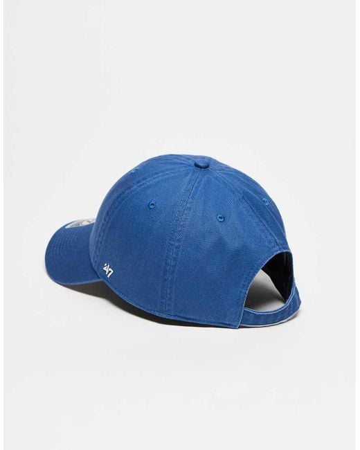'47 Blue Ny Yankees Clean Up Base Runner Baseball Cap