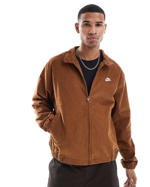 Nike Brown Club Corduroy Jacket for men