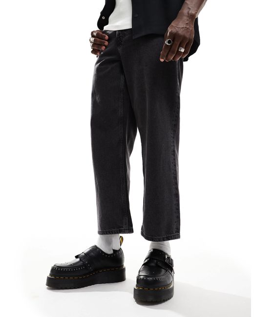 Dr. Martens Black Ramsey Quad Monk Shoes for men