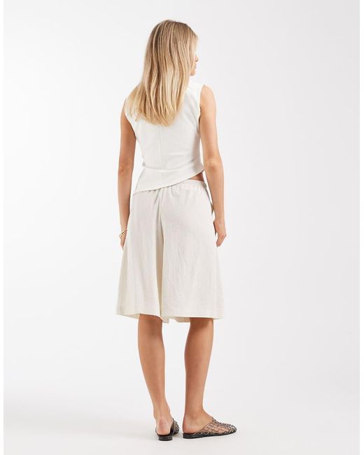ASOS White Casual Shorts