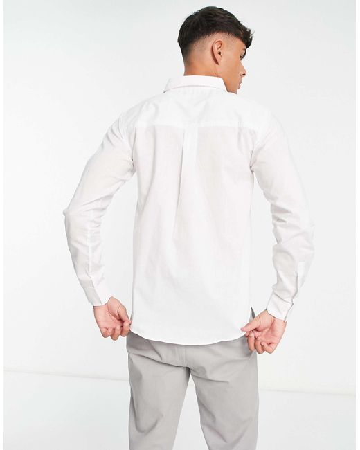 Bolongaro Trevor – schmales, klassisches hemd in White für Herren