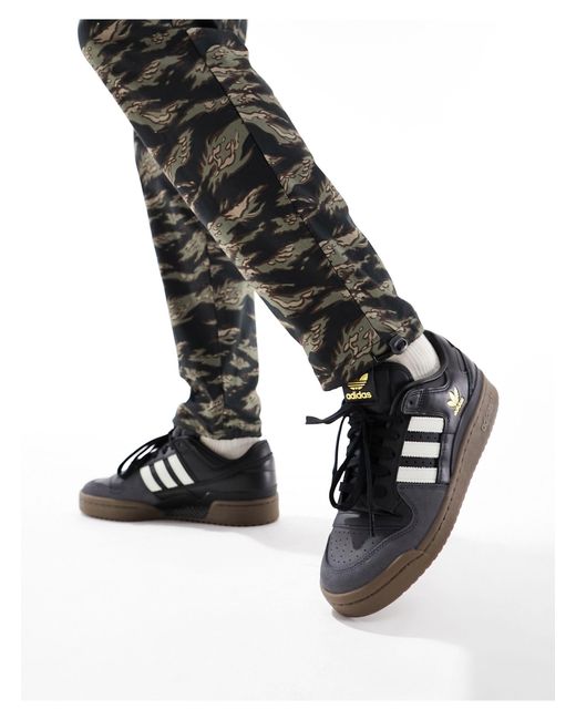 Adidas Originals – forum low – sneaker in Black für Herren