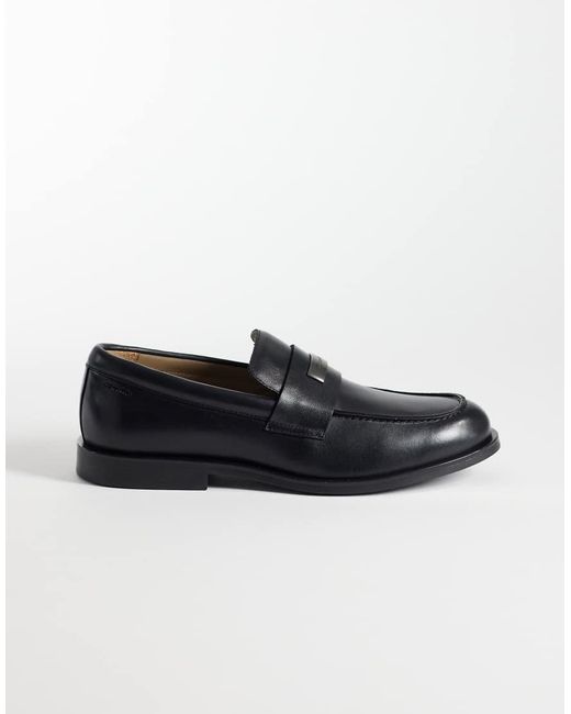 Calvin Klein Black Jeans Leather Loafer