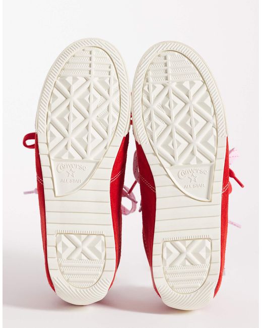 Converse Red – chuck taylor lo – sneaker