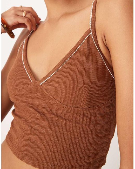 Cotton On Blue Hailey V Neck Cami