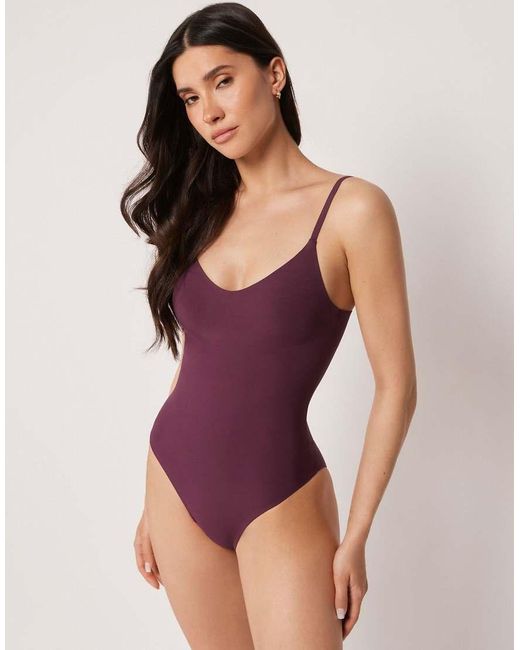 Calzedonia Purple Swimsuit Invisible Bonding