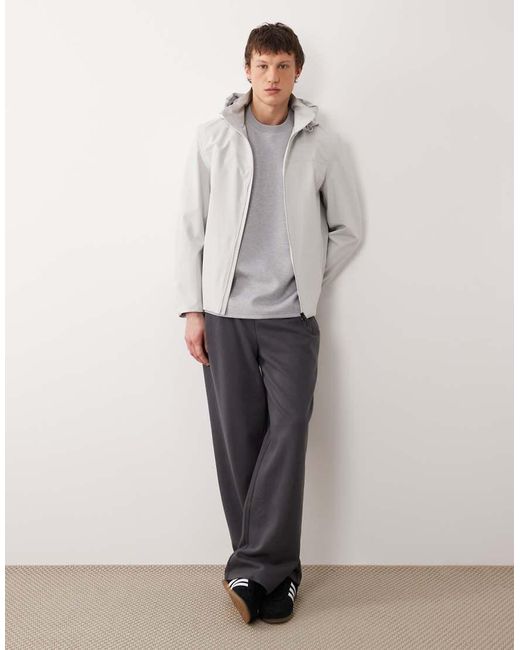 Mango Gray Performance Windproof Water Repellent Light Weight Jacket for men