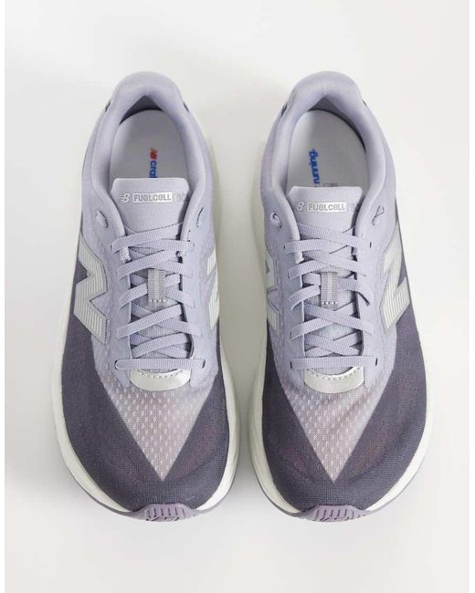 New Balance White Fuelcell Rebel V5 Running Trainers for men
