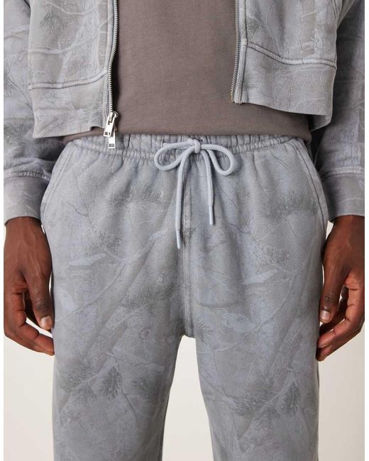 Abercrombie & Fitch Blue Essential Open Hem baggy joggers for men