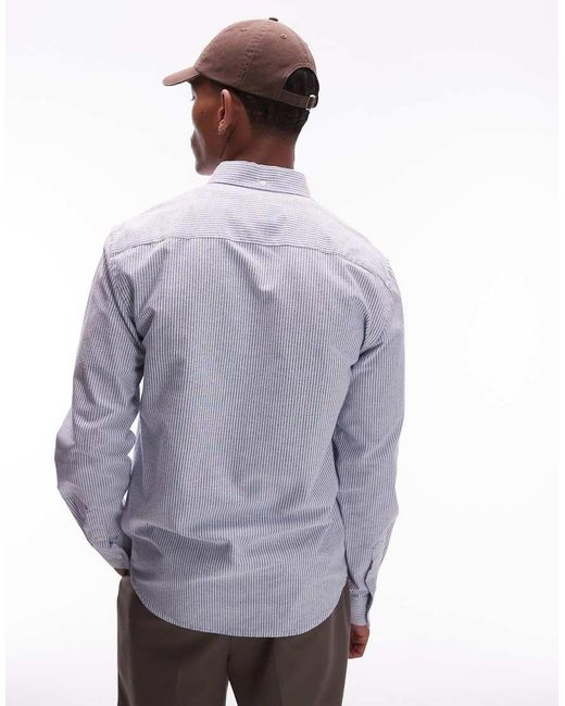 DOUBLE A by WOOD WOOD Purple Adam Shirt for men
