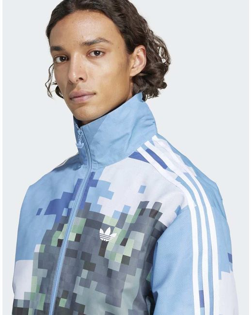 Adidas Originals Blue X Minecraft Track Top