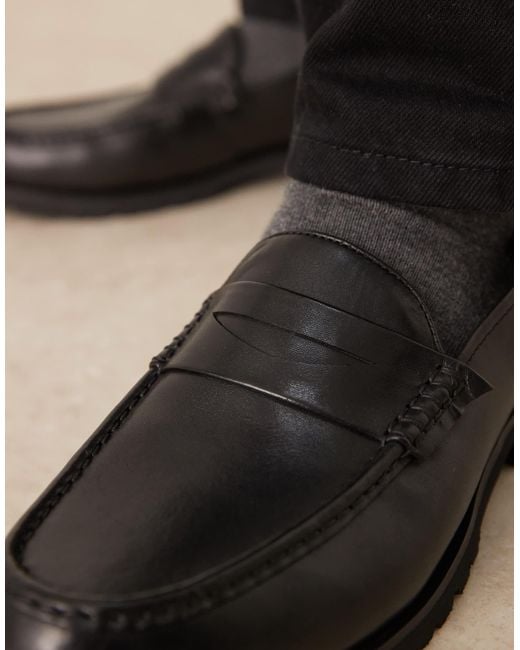 ASOS Black Loafers for men