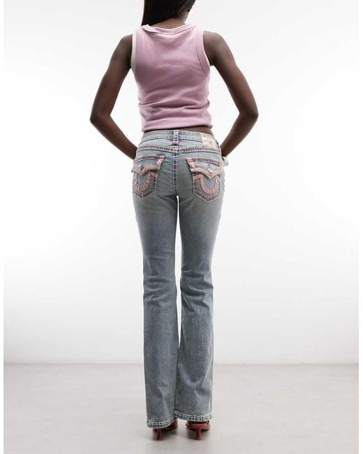 True Religion Blue Beeca Bootcut Jeans