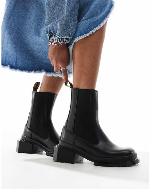 Dr. Martens Blue Maybole Chelsea Boots