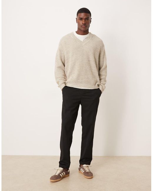 Mango Slim-Fit Joggingbroek in het Gray voor heren