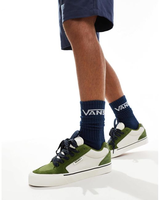 Vans Blue Chukka Push Sneakers for men