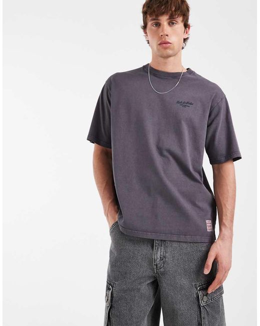 Levi's Blue Workwear Graphic T-shirt for men