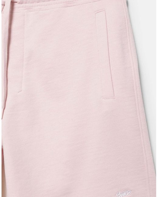 Pull&Bear – bermuda-jogginghose in Pink für Herren