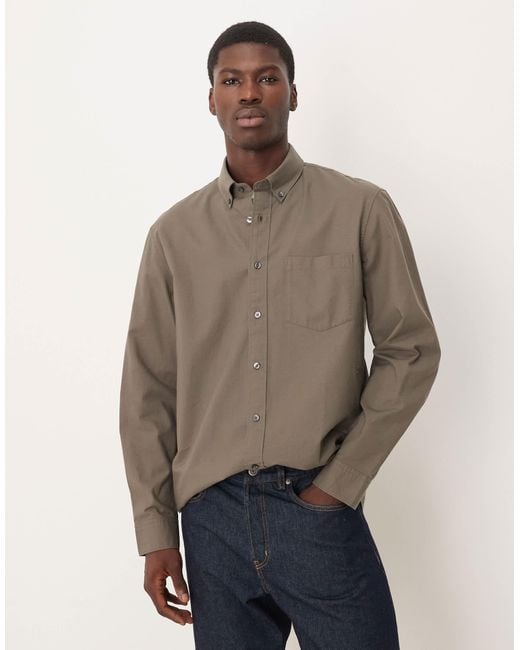 ARKET Natural Oxford Shirt for men
