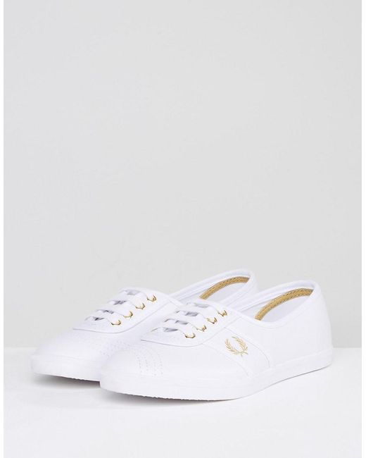 fred perry aubrey trainers