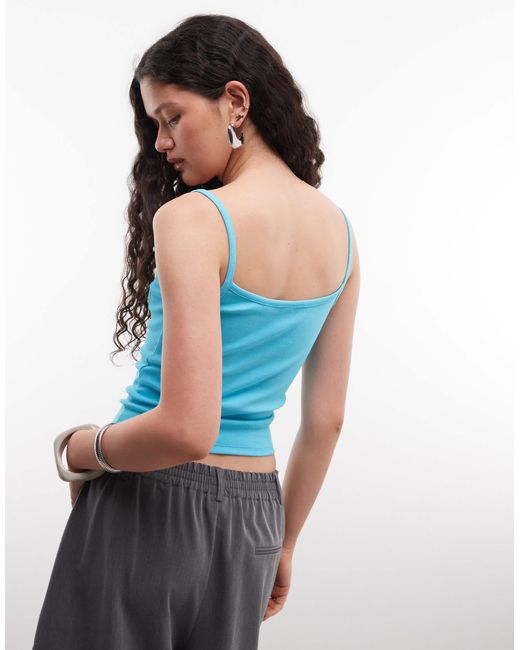 Collusion Blue Rib Cami