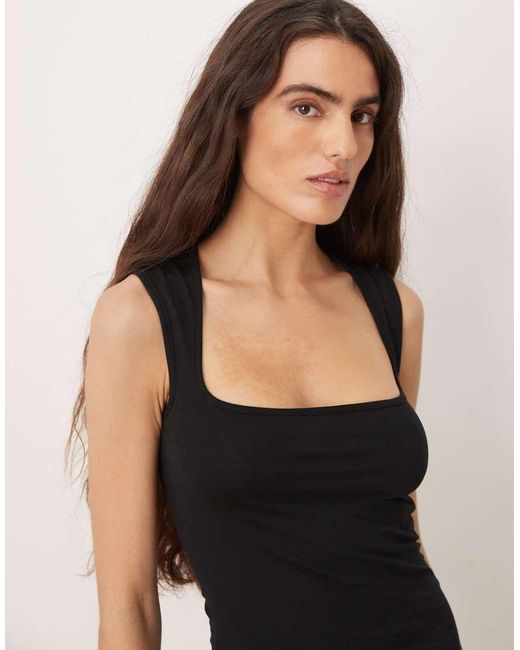 JJXX Blue 2 Pack Square Neck Top