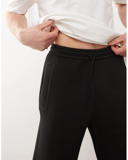 Weekday – simon – jogginghose aus scuba-stoff in Blue für Herren