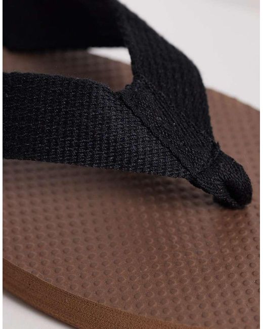 Cotton On Brown Sporty Flip Flop
