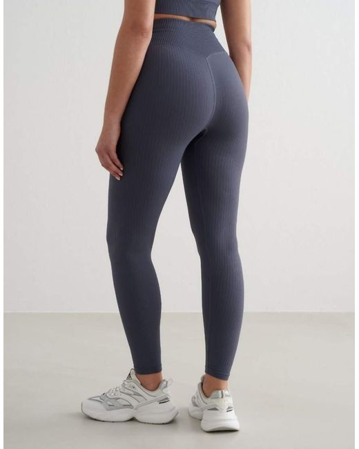 Aim'n Blue Storm Ribbed Seamless Tights