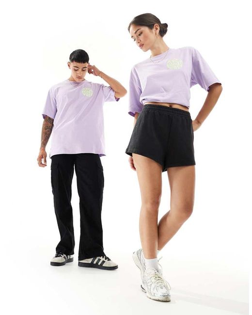 The North Face Purple Voyage Backprint Oversized T-shirt