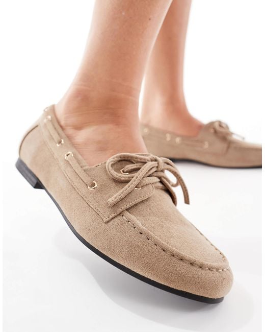 SEQWL White Picnic Boat Shoes