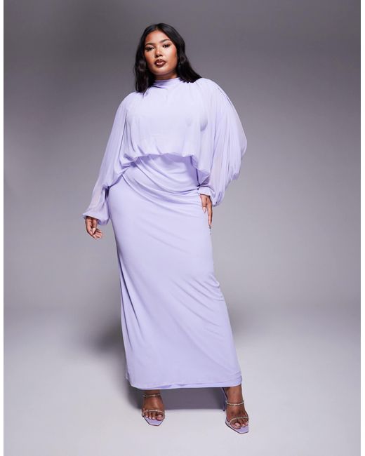 strapless open back dress Rent Asos Edition Sequin Wrap Midi Dress In Floral Sequin In Purple main image 1