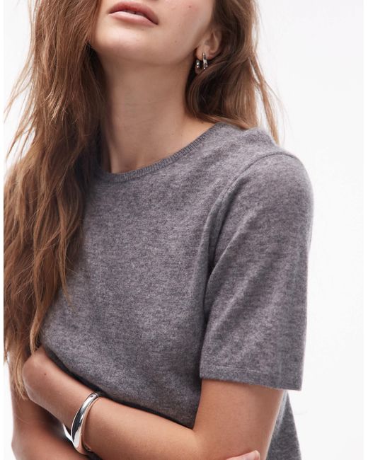 ARKET Purple Fine Knit Top