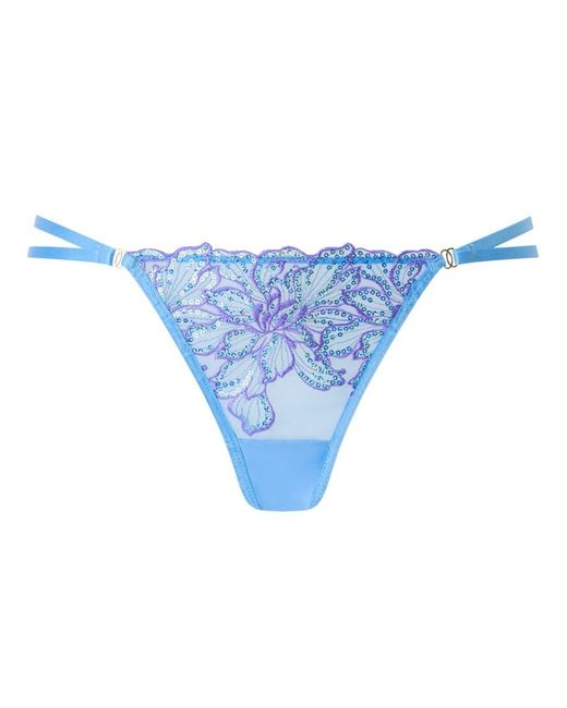 Ann Summers Blue Camille Thong
