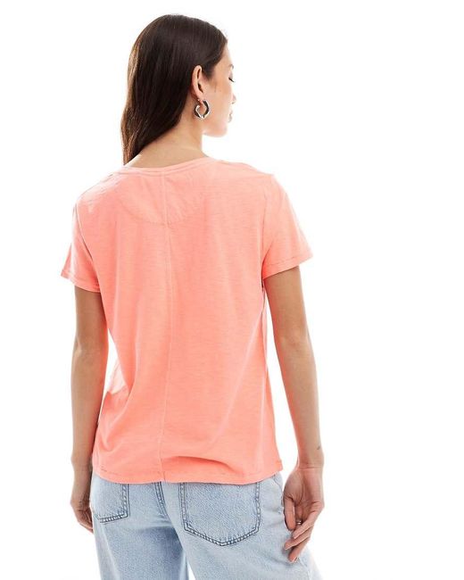 Superdry Orange Studios Slub Embroidered T-Shirt