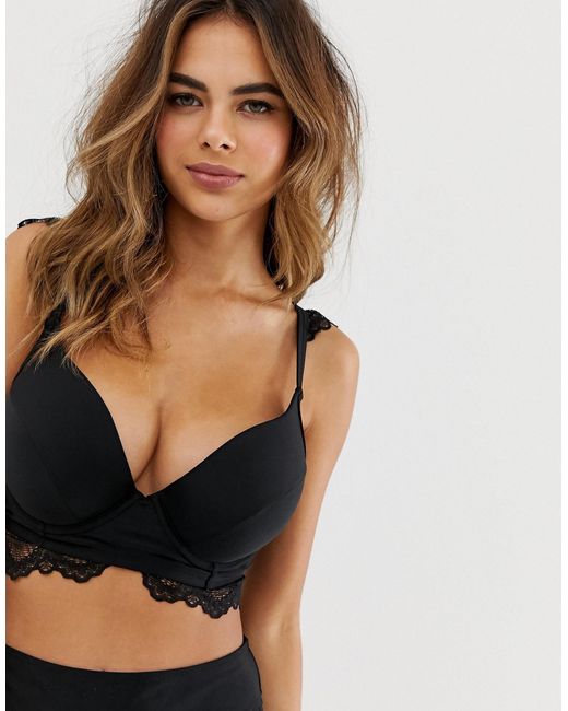 black bikini top fuller bust