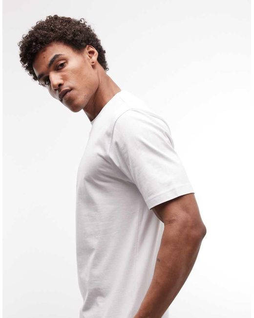 Parlez White Short Sleeve Yalaha Logo T-shirt for men