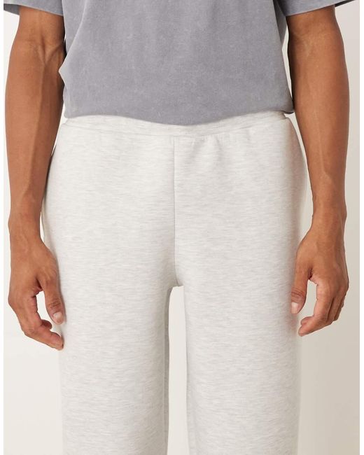 ASOS White Heavyweight Oversized jogger for men