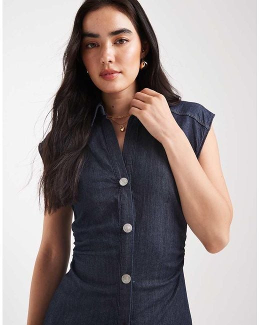 Vestito Midi di ONLY in Blue