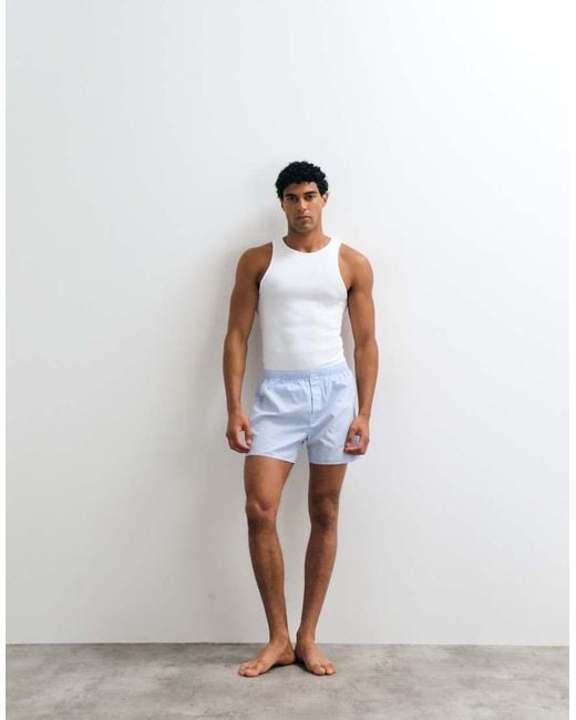 ARKET White Pure Cotton 2 Pack Shorts for men