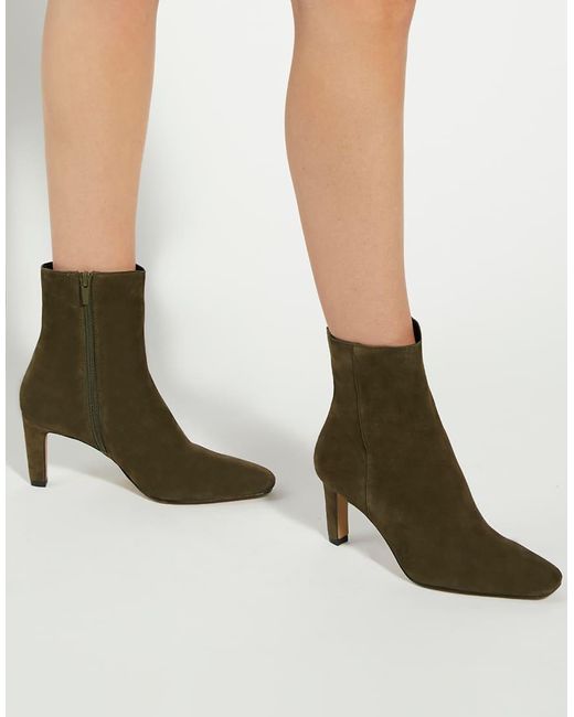 Dune Brown Ovation Ankle Boots