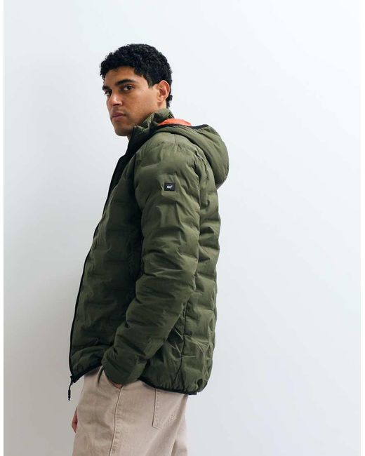 Regatta Green Waterproof Astrel Quilted Jacket for men