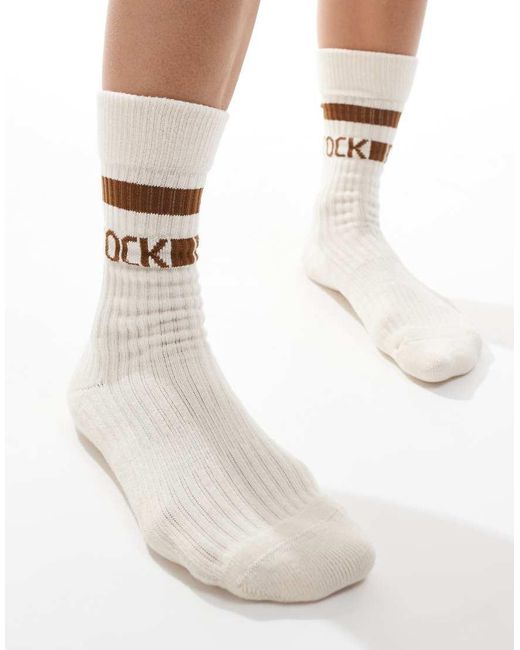 Birkenstock Natural Tennis Cotton Unisex Socks
