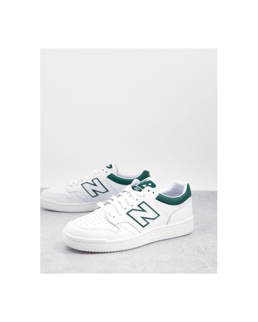 New Balance 480 Court Sneakers in White for Men Lyst UK New Balance 480 Court Sneakers in White for Men Lyst UK