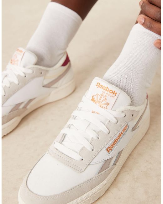 Reebok Brown Club C Revenge Sneaker for men