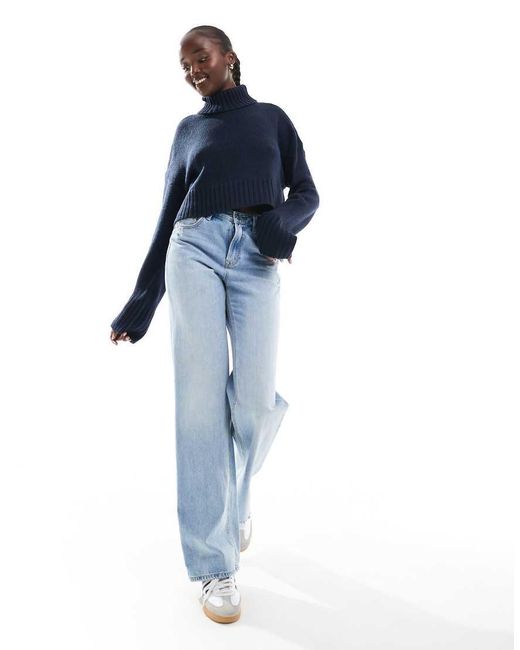 Cropped roll neck deals